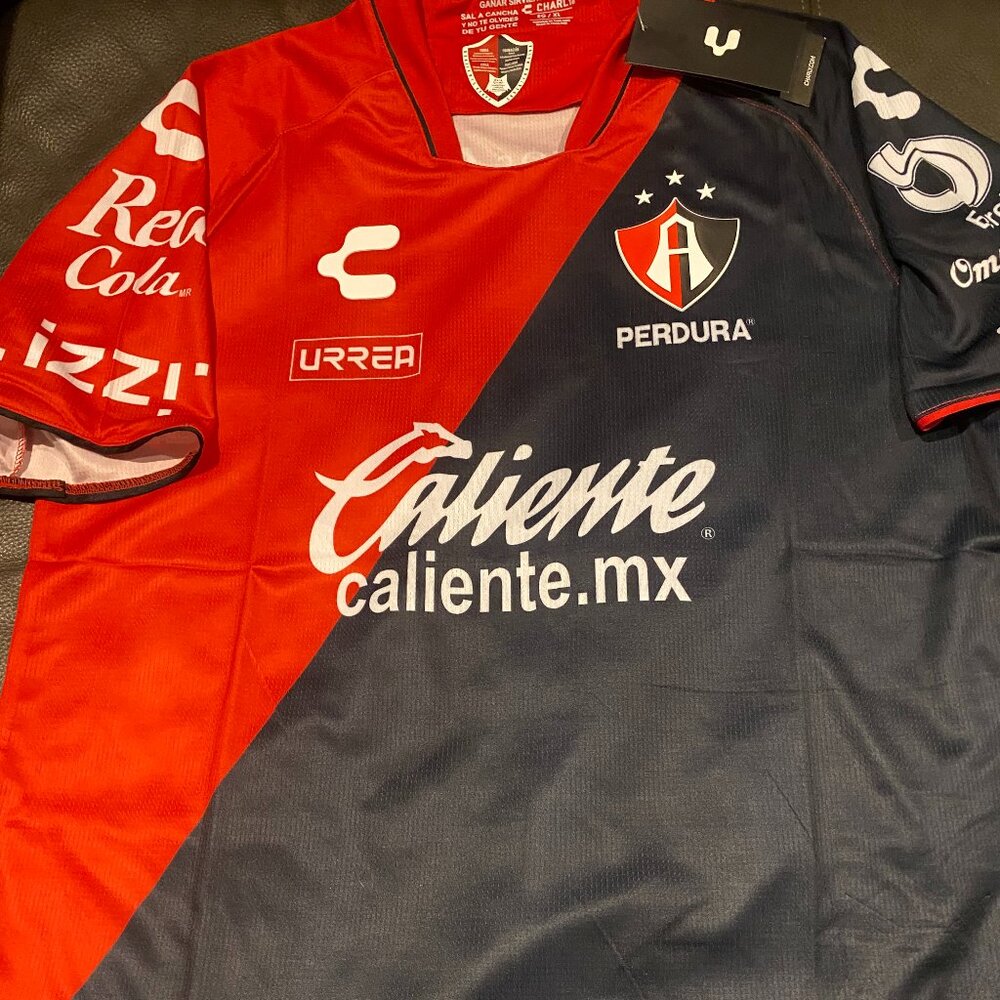 Liga MEXICO ATLAS FC Men's JERSEY Sz M,L,XL or 2XL New with tags by Charly
